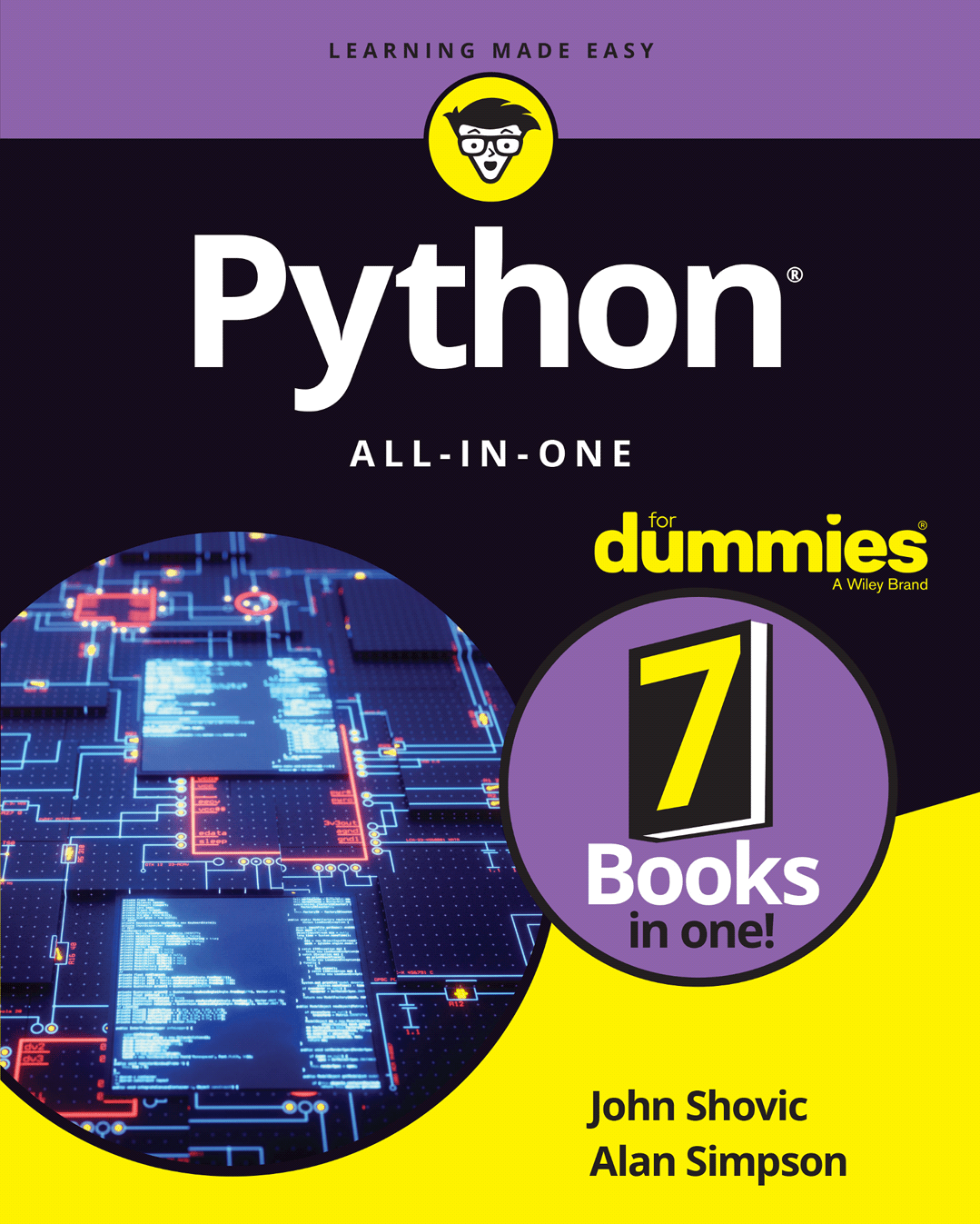 Book Cover of Python All In One for Dummies